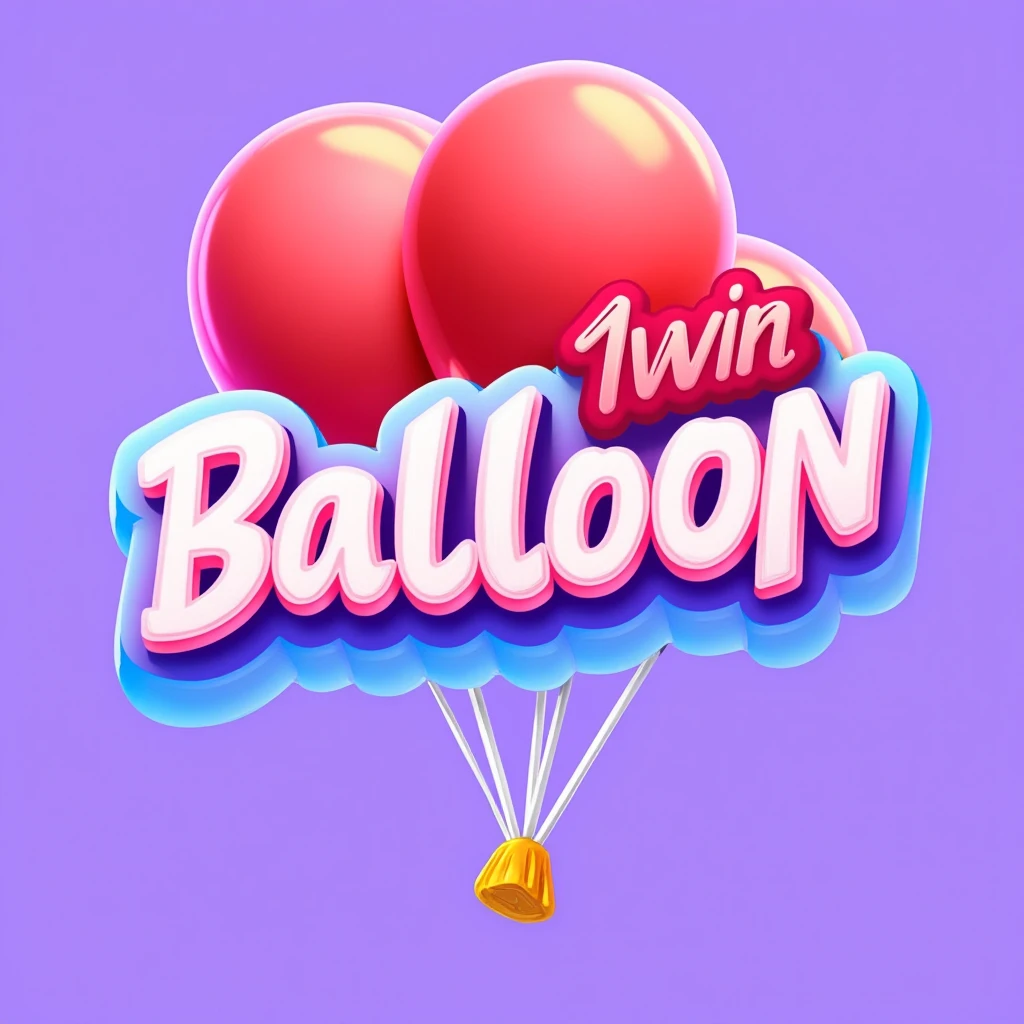 1win logo Balloon