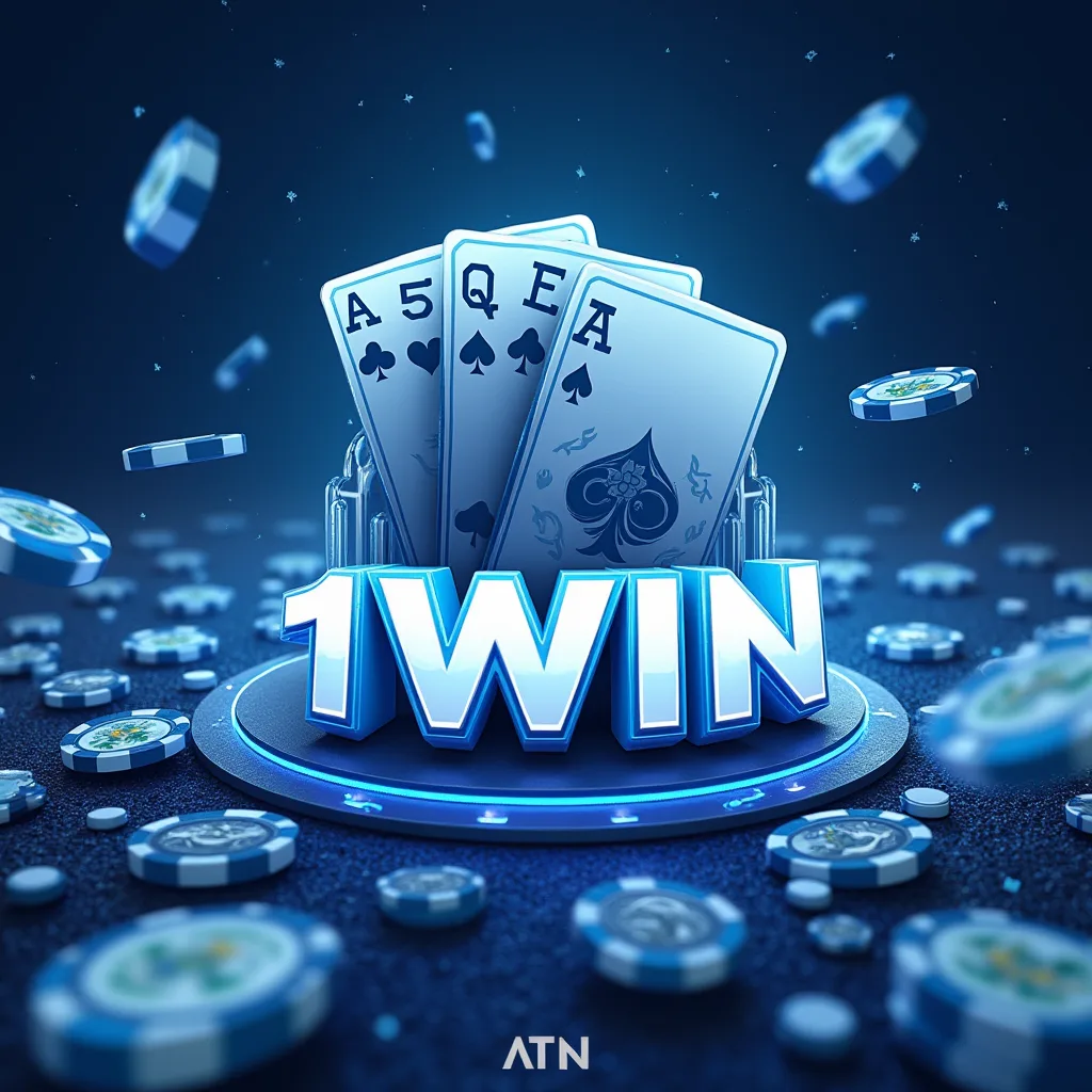1win logo with cart