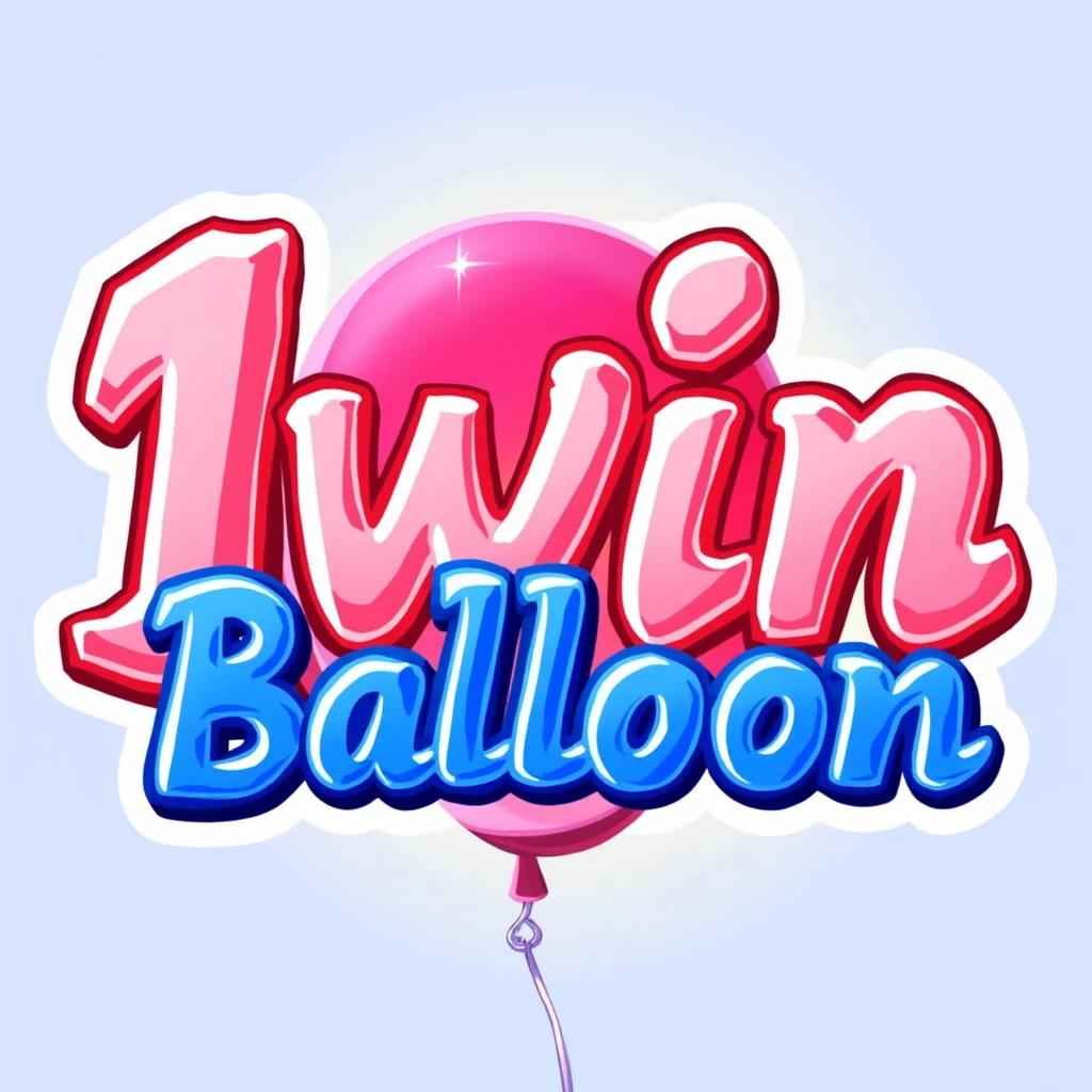 1win logo Balloon